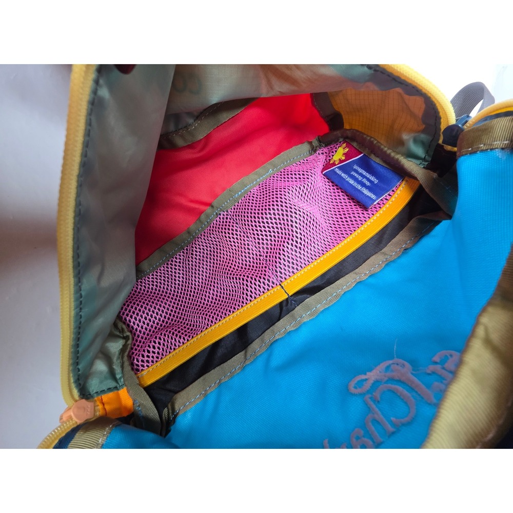 Cotopaxi Kapai 1.5L Hip Pack Del Dia Multicolor Waist Bag St Charles Logo! Rare - Picture 12 of 16